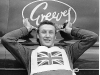 Wadie doing his Simon Templar impression.