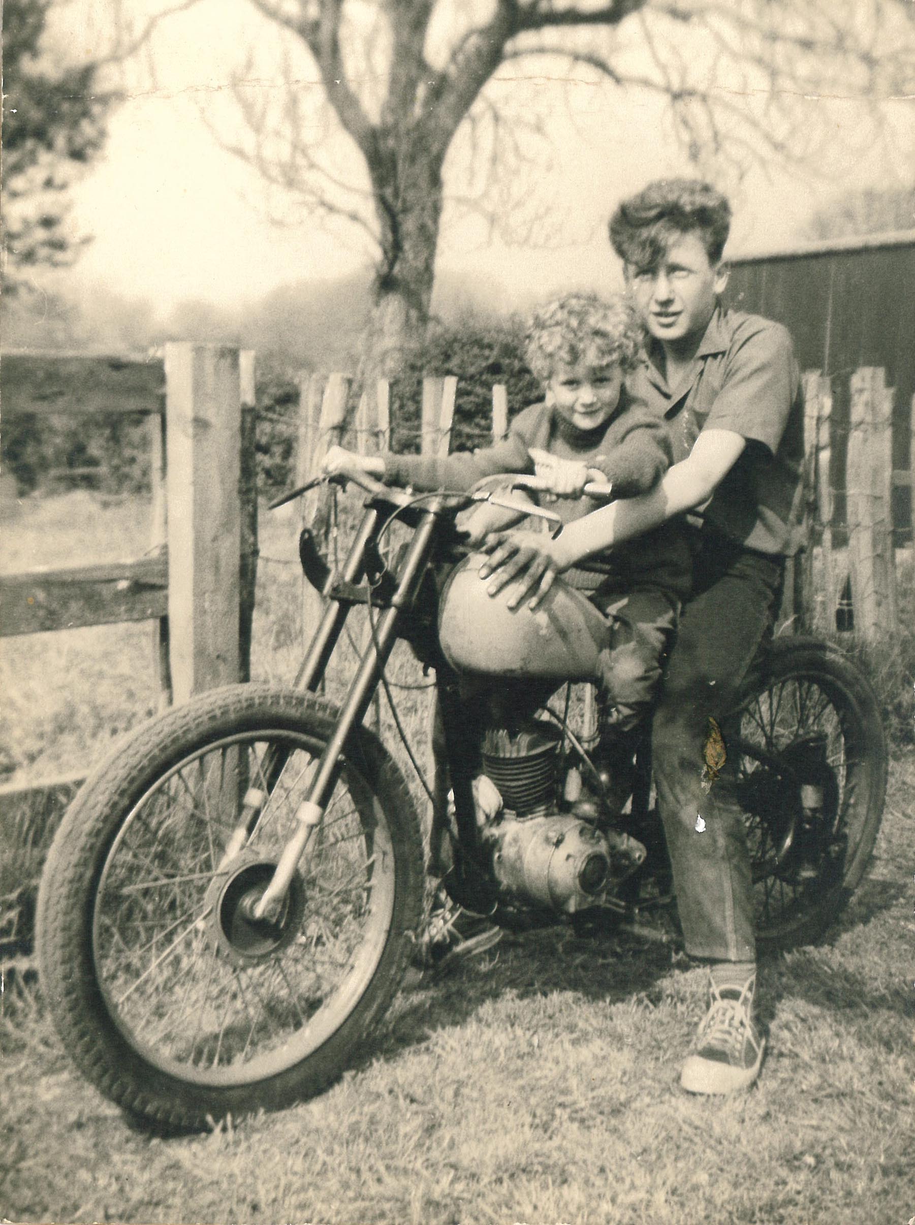My first motor bike.